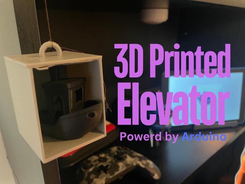Arduino Powered 3D printed elevator