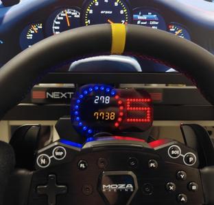SIMHub dashboard for Moza R5, R9, R12 and Fanatec CLS DD (may be others)
