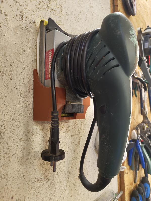 Metabo SR 20-30 sander holder wall mount