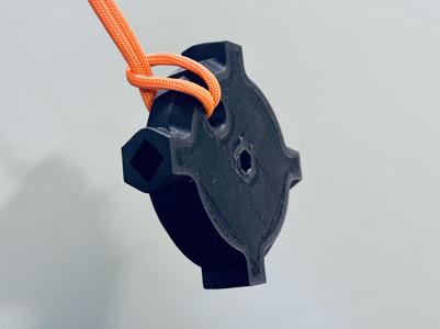 Emergency Sillcock Valve Key / 4-Way Faucet Wrench