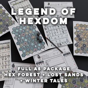 Legend of Hexdom - All Campaigns A5 Package!
