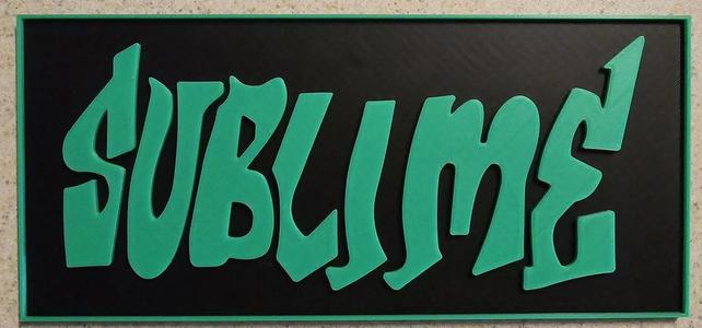 Sublime Band Sign