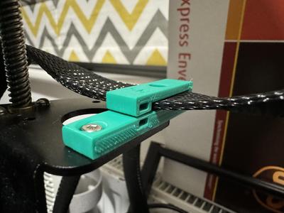 Ender 3 V2 X Gantry Ribbon Organiser Clip For Sprite Pro Extruder Upgrade