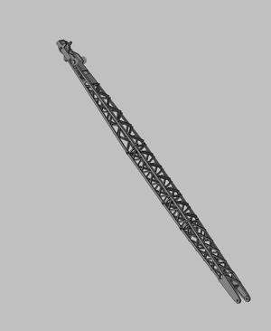 Northwest 25D Boom and shaves - V2.stl