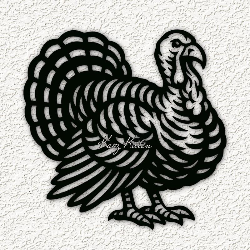 wild turkey 3 wall art home decor