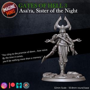Gates of Hell 3 - Asa'ra, Sister of the Night