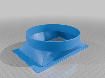 Portable AirCon Hose Adapter 150mm