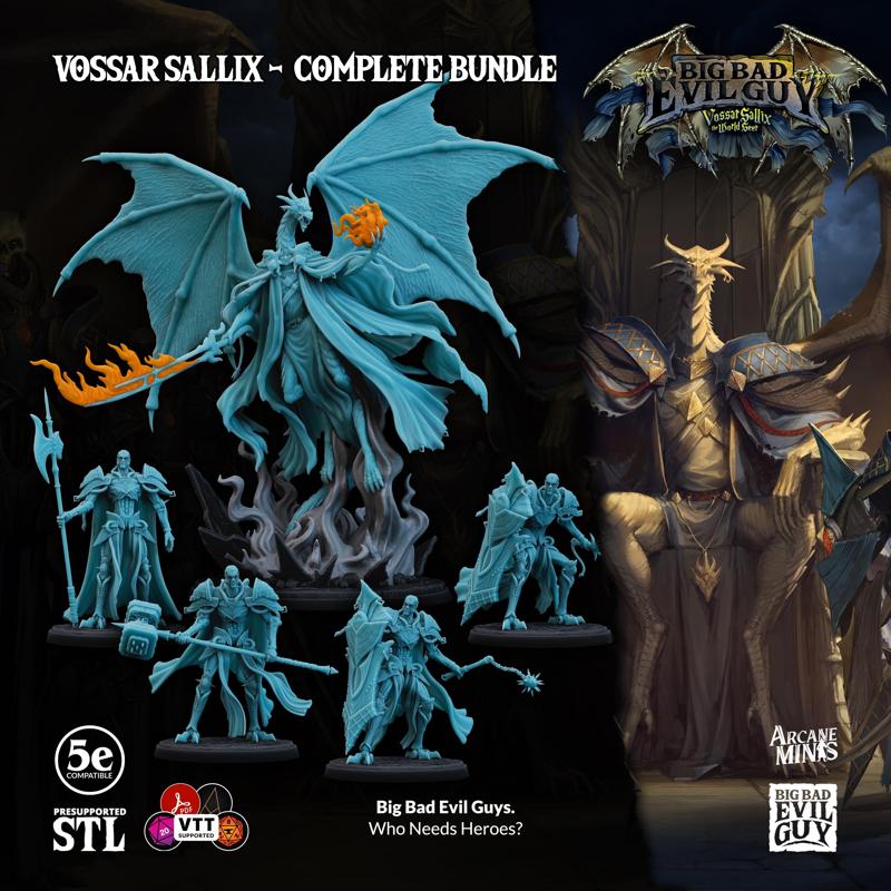 Vossar Sallix, The World Seer - Complete Bundle
