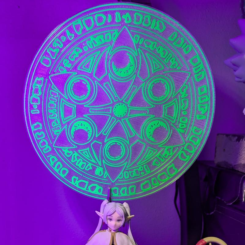 Frieren Zoltraak circle