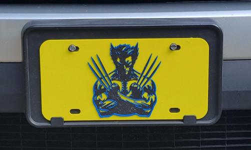 Wolverine License Plate