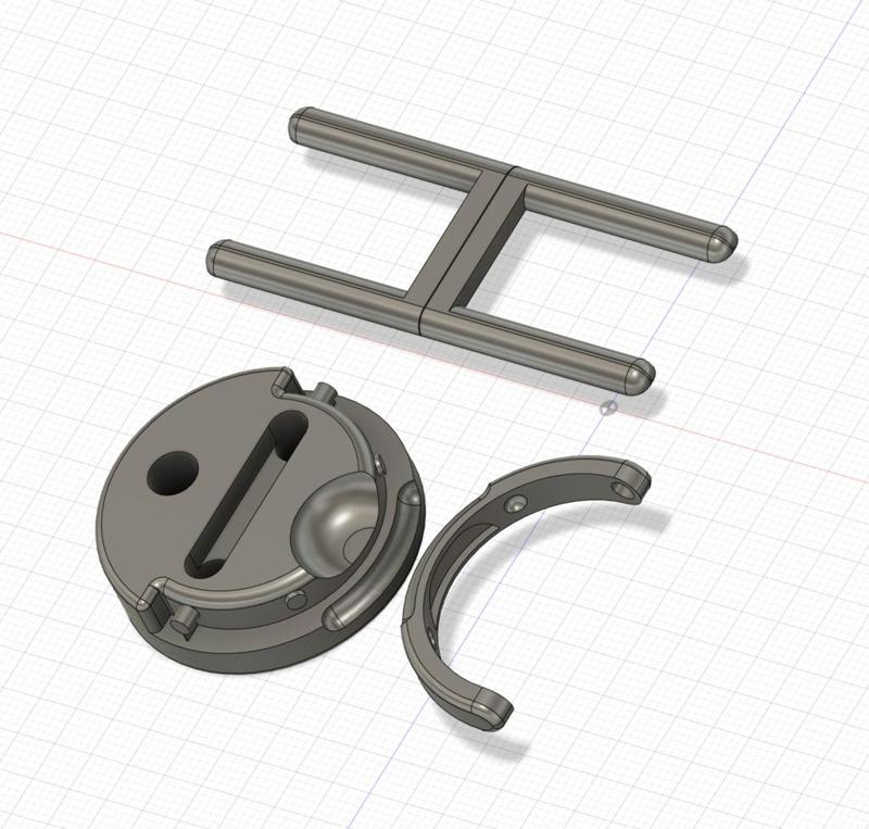 Safety socket plug - EU version with ground pin - redesigned
