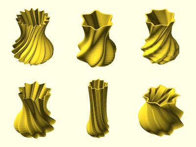 Superformula vase