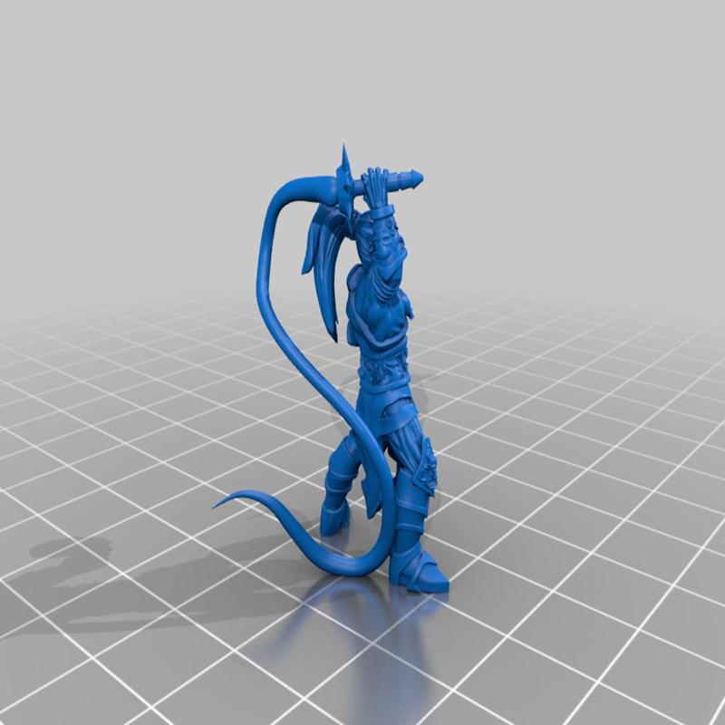 Dark Eldar Drow Male with whip