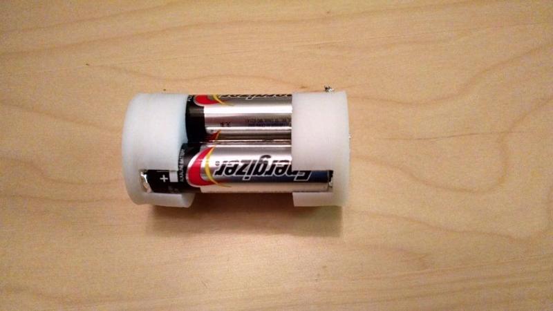 3x AA to D battery adapter (no soldering required)