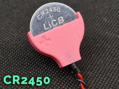  CR2450 Coin Cell Battery Holder 