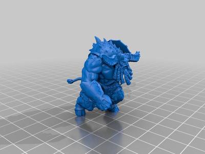 Chaos Dwarf Minotaur - Anvils of Doom
