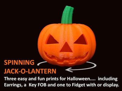 Spinning Jack-o-Lantern