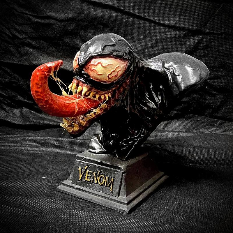 Venom Bust - Marvel 3D print model