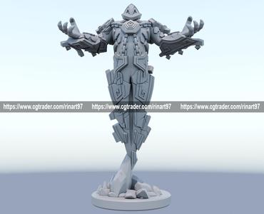 xerath 3D print model from League of Legends