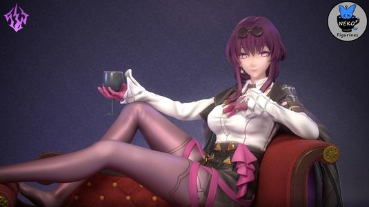 Kafka - STL Honkai Starrail Figurine for 3D Printing