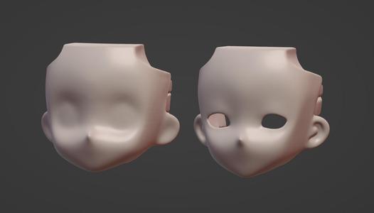 Nendoroid Custom faceplate for OB22