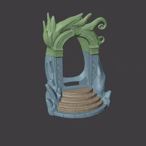 Magic Door Phone Charger - Functional - 3D print STL and 3MF file
