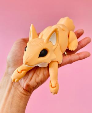 little fox — articulated flexi print-in-place fidget animal