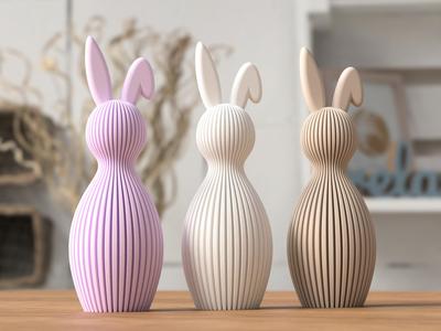 Easter Bunny folded ear