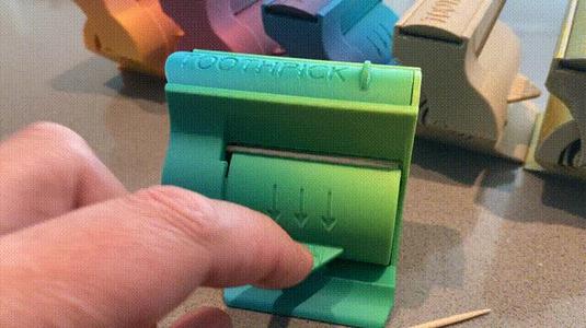 Toothpick Dispenser - Print in Place - No Supports