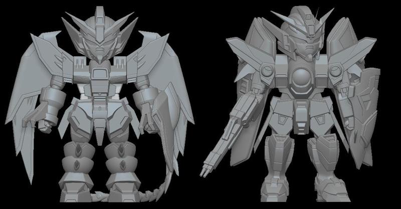 Epyon Gundam Statue