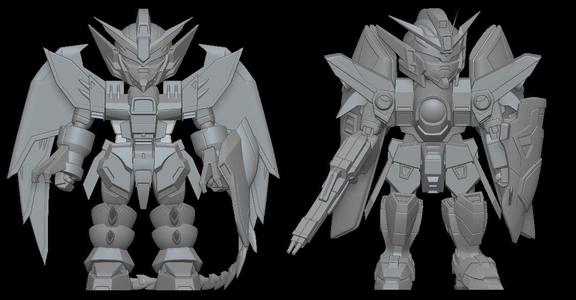 Epyon Gundam Statue