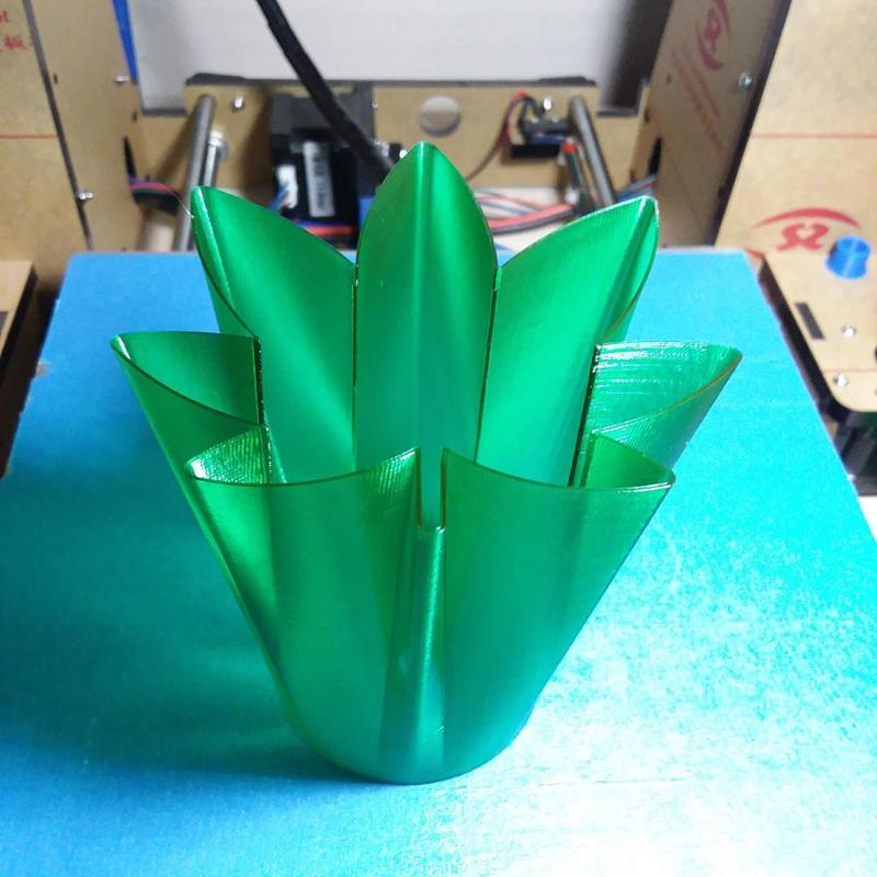 Cannabis Leaf Pencil Holder
