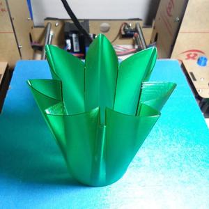 Cannabis Leaf Pencil Holder