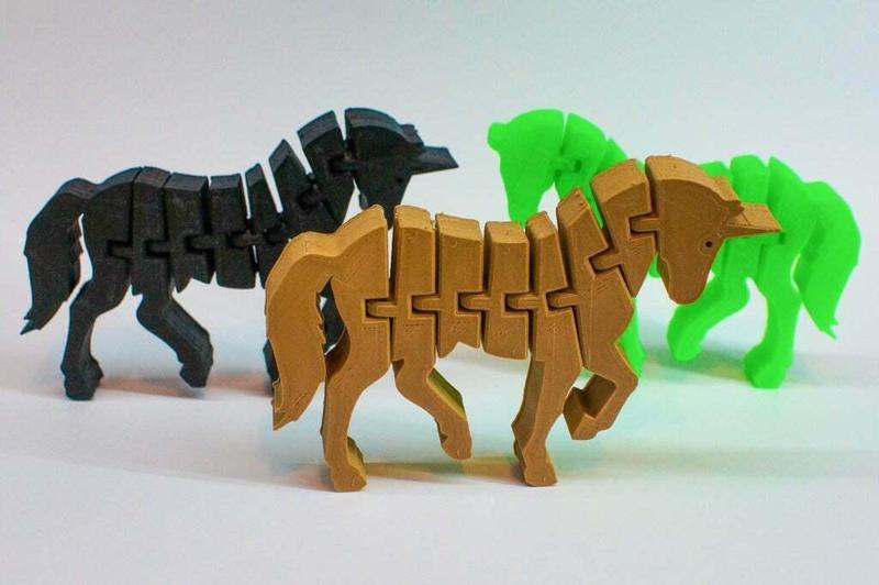 Flexi-Unicorn & Flexi-Horse