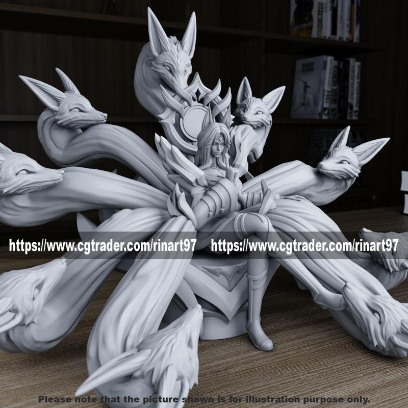 immortalized legend ahri from League of Legends
