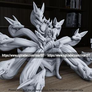 immortalized legend ahri from League of Legends