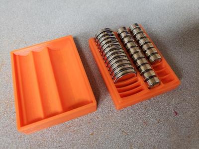 Button Cell Battery Box