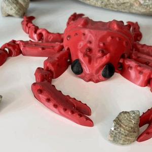Articulated Spider Crab Flexi Toy