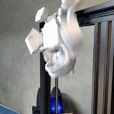 ARTICULATED ROBOT MONKEY -  PRINT IN PLACE - NO SUPPORTS