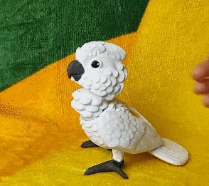 Cockatoo Articulated Figure