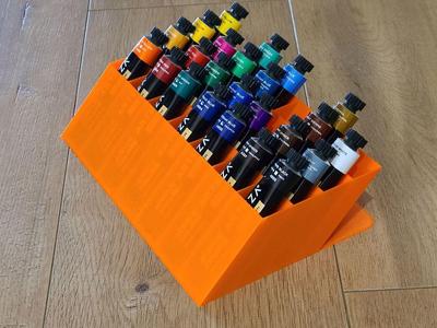 Paint Rack for Artist Paint Tubes