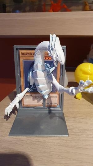 Blue-Eyes White Dragon with stand