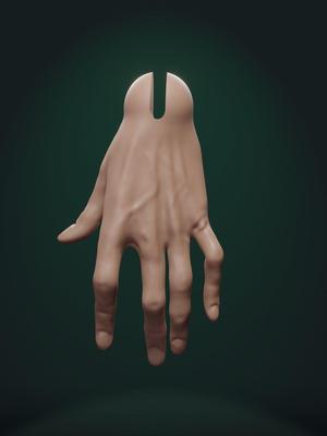 Mars BJD Hand Pose 2