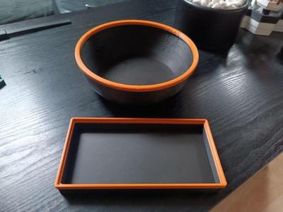 Simplistic Bowl & Boxes