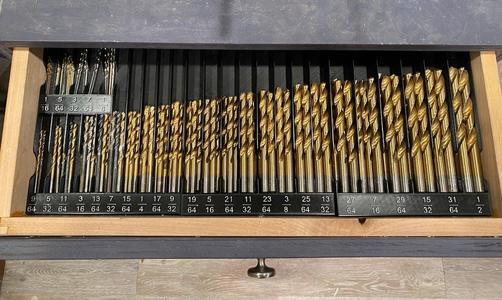 Drill Bit Organizer