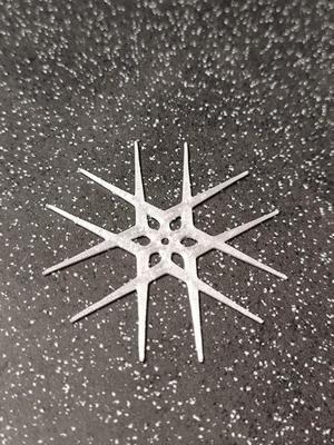 Snowflake 3. Wall decoration   