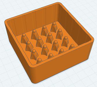 Battery Tray AA Cell 5x5