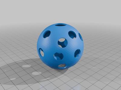 Cat treats ball 