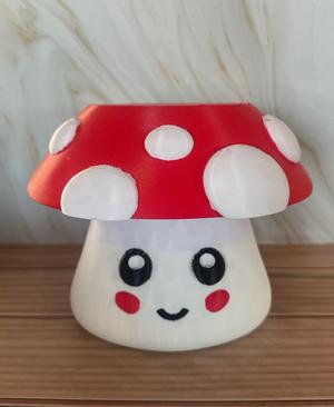 Mushroom Vase & Table: Happy Edition 