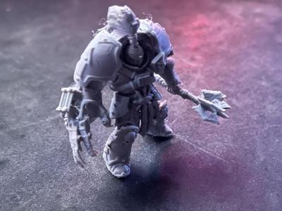 Large Evil Angry Space Man